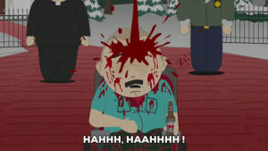 randy marsh,happy,excited,blood,father maxi