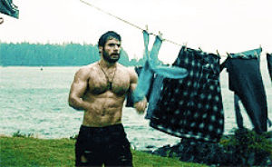 henry cavill,shirtless,pecs,man of steel,hairy chest,abs