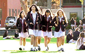 jamie king,chris lilley,jamie private school girl,television