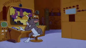 tom and jerry,space