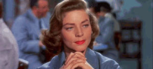 written on the wind,movies,lauren bacall,looking to left,turning left,looking out expectantly