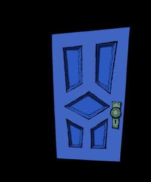 door,monsters inc,disney,pixar,scare