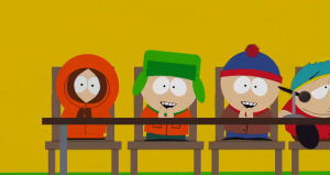 happy,excited,south park,yes,applause,clapping,kyle,cartman,stan,cravetv