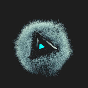 c4d,3d,fur,loop,hair,blue,tumblr featured,what the hell is this