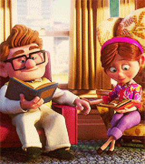carl and ellie s,cartoons,up s