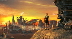 Final Fantasy X Tidus and Yuna -Poster 13x19