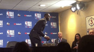 bye,sunglasses,lebron james,leaving,suit,im out,suitcase,press conference
