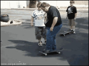 skateboard,fail,fat