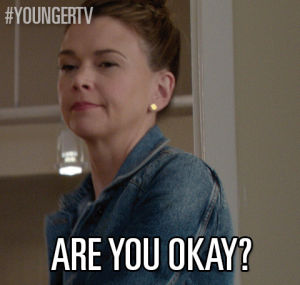 are you ok,r u ok,are you okay,tv land,tvland,younger,youngertv,tvl,sutton foster,younger tv,liza miller,soverato,neveu,jack and jack s,lip piercing