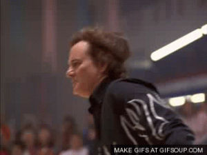 bill murray,kingpin,movies,excited,bowling,musical performance