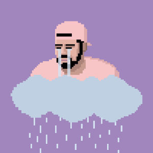 pixel art,pixel,drake,sadness,sad drake,sad,rain,mood,tears,cloud,raining,cloudy,aubrey,sherchle,aubrey drake graham,feelz,sadz,sky ferreira