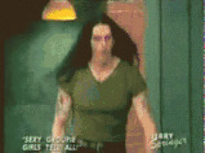 peter steele,type o negative,jerry springer,90s,metal,babe