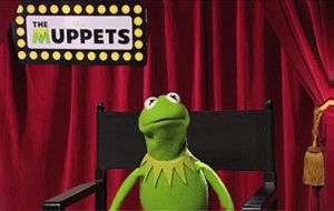 fangirling,kermit the frog,excited,muppets,yes,happy dance,exciting