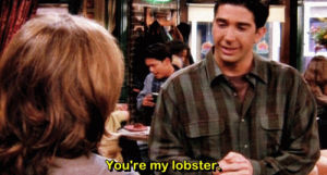 youre my lobster,ross and rachel,friends,ross geller,post grad,single girl problems,single girl,post grad life,post grad problems,history major,history nerd,history major problems,single girl life,history lover