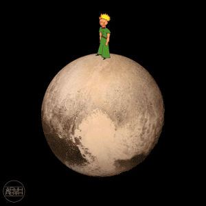little prince,pluto,nasa,made by abvh,plutoflyby