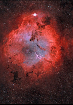 3d,elephant trunk nebula,ic1396