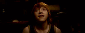 ron weasley,crush,in love,love,reactions,harry potter,sigh,crushing,happy sigh
