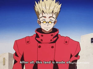 Trigun anime peace GIF on GIFER - by Chilleye