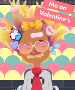 toca hair salon 3,weird,valentine,valentines day,boca,toca boca,hair style,toca,toca boca valentine,toca hair salon,me on valentines,accessorise well,go all in,epic hair style,are you ready,valentines day look