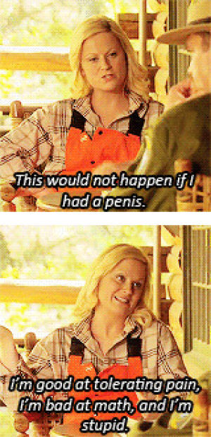 hunting trip,tv,parks and recreation,tv show,amy poehler,parks and rec,talking,leslie knope