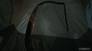camping,nico tortorella,tent,camp,festival,tv land,room,younger,coachella,youngertv,sutton foster,mtv cribs