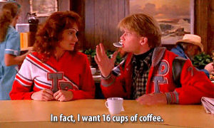 coffee,twin peaks,mike nelson,nadine hurley