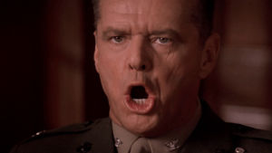 a few good men,you cant handle the truth,movie,movies,film,90s,1990s,films,jack nicholson,hsgo,hollywood suite