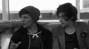 larry,louis,love,black and white,one direction,celebrities,harry styles,louis tomlinson,harry,larry stylinson