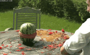 weird,explosion,watermelon,food drink