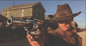 leonardo dicaprio,the quick and the dead,young leonardo dicaprio,leonardo dicaprio young,gun,shooting,cowboy,leo dicaprio,young leo dicaprio,leo dicaprio young,old west