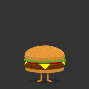 cheeseburger,burger,animation,food,loop