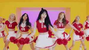 cheerleader,happy,kpop,k pop,cheerleading,wjsn,cosmic girls