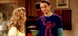 Sheldon cooper penny big bang theory GIF - Find on GIFER