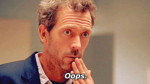 oops,dr house,tvshow