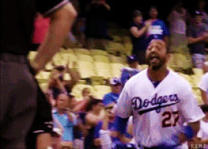 baseball,mlb,celebration,los angeles dodgers,dodgers,nl,la dodgers,matt kemp,webgem