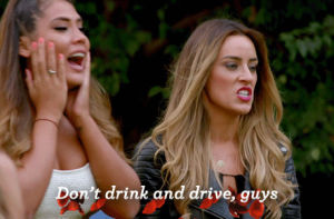 road safety,drink drive,the bachelor,driving,thebachelorau,dont drink and drive