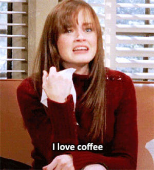coffee,i love coffee,alexis bledel,rory gilmore,gilmore girl