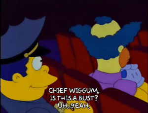 chief wiggum,clancy wiggum,season 4,episode 15,krusty the clown,4x15,krusty the klown