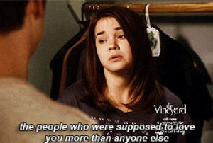 movies,confused,upset,speaking,the fosters,maia mitchell,callie jacob