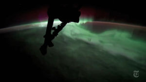 space,aurora,borealis