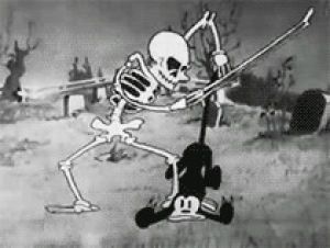 halloween,black and white,skeleton,skeletons,appleperrrrr