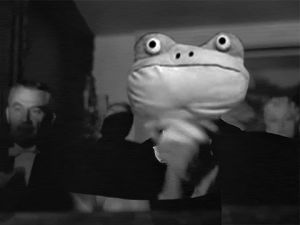orson welles,applause,frog,get out,frogout,citizen kane