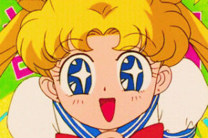 sailor moon,starry eyed,happy,excited