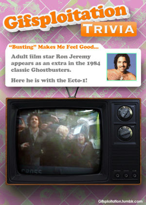 ron jeremy,ghostbusters,trivia,did you know