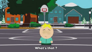 confused,butters stotch,questioning,wondering,basketball court