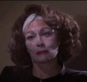 mommie dearest,faye dunaway,joan crawford,movies,80s movies,80s cult movies,still not over it