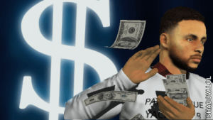 stephen curry,nba,meme,money,hip hop,golden state warriors,make it rain,dollar