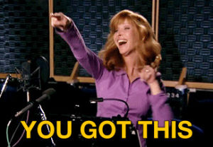 you can do it,happy,you got this,do it,motivational,valerie cherish,pointing,the comeback
