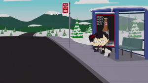 bus,goth,goth kids,bus stop