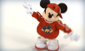 mickey mouse,disney,toy,break dancing,master moves mickey